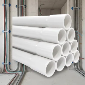 Insulated PVC Electrical Pipe Nonmetallic Conduit for Electric Wire