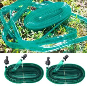 Irrigation Hose Garden Sprinkler Hose PVC Garden Watering Soaker Hose