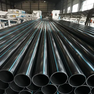 Irrigation System with Pipe HDPE Plastic Hose PE100 Farmland Park Watering Irrigation HDPE Black Plastic Pipe