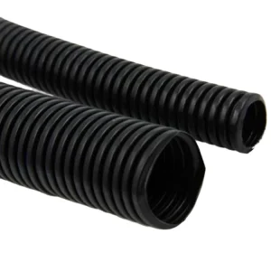 JWT-PE Custom Flexible PA Plastic Corrugated Electrical Conduit UV Resistance Colorful Options -30C~+100C