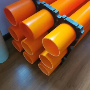 Jinye MPP Electrical Conduit Flexible High pressure 100-250mm 6m ISO4427 for Pipeline Material Hose