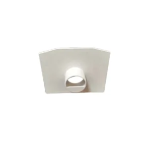 K Style Chinese Design Durable White PVC Roof Water Drain System Square Rain Gutter