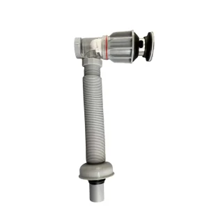 Kitchen Sink Waste Pipe Drain Siphon Flexible Pvc Waste Pipe Tubular Flexible Drain Pipe