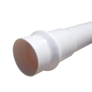 Large Diameter 6 Inch PVC Water Pipe UPVC Material Irrigation Drainage Tube