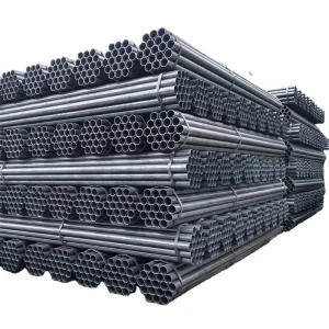 Large Diameter Carbon Steel Welded Pipe ERW Round Tube for Oil Pipeline Water Main Pipe Port Engineering and Building Structure