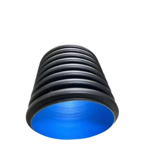 Large Diameter High Pressure Flexible DWC HDPE Double Wall Corrugated Drainage Pipe ASTM Certified Municipal Sewage Culvert
