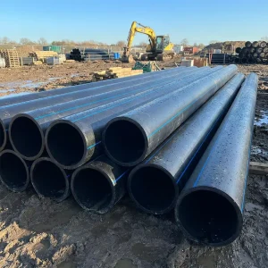 Large Diameter Moulded Plastic Pipe 450mm Pn16 PE Underground Water Supply Pipe