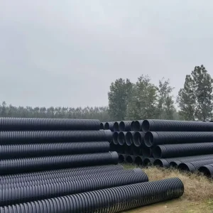 Large Diameter PE Double Wall Corrugated Sewer Pipe for Municipal Projects