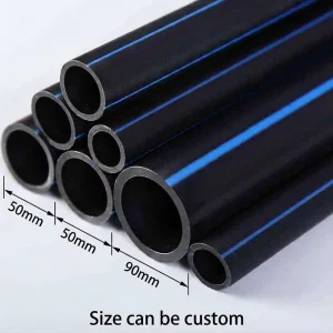 Large Diameter PE100 HDPE Water Pipe Polyethylene Plastic Tube PN6~PN16 for Water Supply Irrigation ISO CE Certified