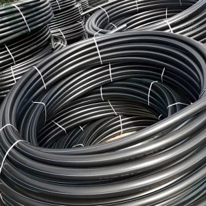 Large Diameter PN8~16 High Pressure HDPE Pipe High Density Polyethylene for Groundwater Irrigation PE Material