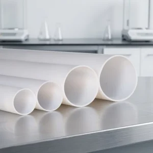 Large Diameter PTFE Tube Virgin 260C High Temp Chemical Resistant Industrial Fat Pipe Hose PTFE Tube