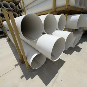 Large Diameter PVC Drainage Pipe UPVC Sewer Wastewater Pipe Plastic Drain Tube for Building Residential Sewage Drainage Project