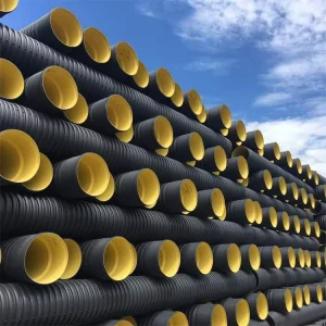 Large Diameter Plastic HDPE Double Wall Corrugated Sewer Drain Pipe