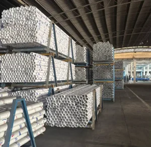 Large Diameter Square PVC Pipe 110mm 160mm 200mm 250mm Glue Connection Water Supply Drainage High Quality Non Toxic