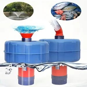 Large Sea Aquatic Fish Pond Paddle Wheel Aerator