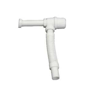 Lavatory Pipe Slotted Kitchen Pvc160mm Cover Pipes Hdpe Dual Sink Plastic White Fluency Drain Pipe