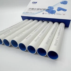 Lead Free PVC U Antibacterial Mildew Resistant Air Conditioning Condensate Drain Pipe Dn25*1.6