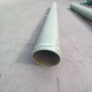 Leakproof GRP Pipe for Chemical Plant Chemical Feed Pipeline Smooth Inner Wall Low Flow Resistance