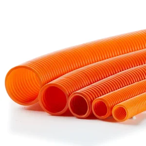 Ledes Manufacturer Flexible Electrical PVC Pipes Hose Conduit Corrugated Plastic Pipes