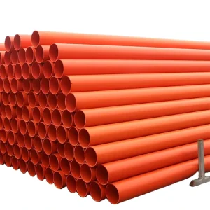 Light Weight Anti-Corrosion Durable 20mm-200mm High Pressure MPP Electric PVC Conduit Pipes Round Head PP/PPR CPVC Pipe