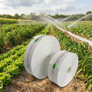 Light Weight PE Layflat Water Hose Plastic Lay Flat Tube Pipe Fittings Farm Agricultural Irrigation Plumbing Materials