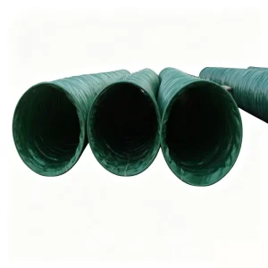 Lightweight Fire Resistant Flexible Exhaust Duct Mining Negative Pressure Ventilation Duct