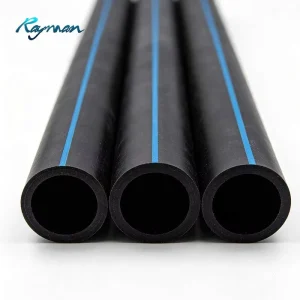 Lightweight HDPE Plastic Pipe 4IN Corrugated Pipe Easy Installation Drainage Pipe For Residential Area Construction