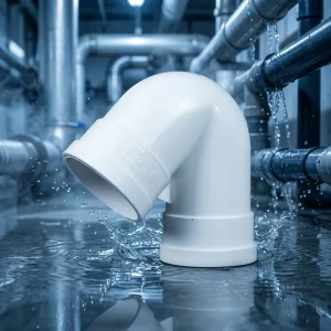Lightweight High Pressure U-PVC Water Drainage Pipe 135 Degree Trap ISO High Flow Rate Hygienic Durable