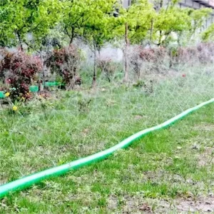 Lightweight PE Woven Spray Hose with Flexible Structure Anti-Burst Rain Tape for Home Irrigation System and Garden Maintenance