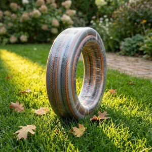 Lightweight PVC Garden Hose Anti Crack Flexible Water Tube for Household Lawn and Flower Bed Irrigation