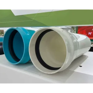 Lightweight SDR35 2″ UPVC Sewer Pipe Flexible Non Toxic ASTM Standard Compliant