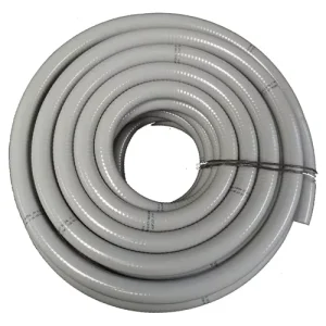 Liquid Tight Grey PVC Flexible Plastic Conduit