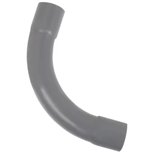 Long Radius PVC Sweep Bend for Cable Ducting Joint High Strength 90 Degree Plastic Conduit Elbow