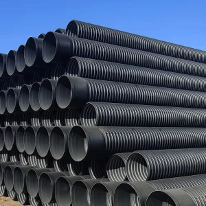 Low Price High Quality Flexible Durable HDPE Double Wall Corrugated Drainage Pipe for Urban Drainage and Sewage Projects