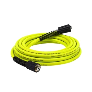 M22 14mm Fittings Quick Connect Kits High Pressure Plastic Washer Hose 100cm for Cars Replacement Power Wash Hose