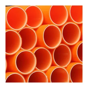 MPP High Pressure Flexible Electrical Conduit Pipe with Butt Fusion Connection for Underground Cable Laying and Drainage
