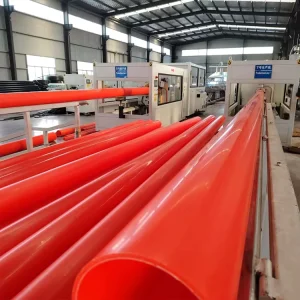 MPP High Pressure Power Cable Protection Buried Drag Trenchless Modifying PP/PPS Material Durable Anti-Corrosion Plastic Pipes