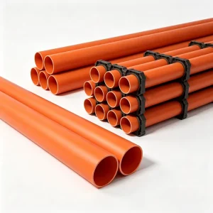MPP Power Pipe Non Excavation Jacking Horizontal Directional Drilling Cable Protection Trenchless Conduit HDPE Flexible Durable