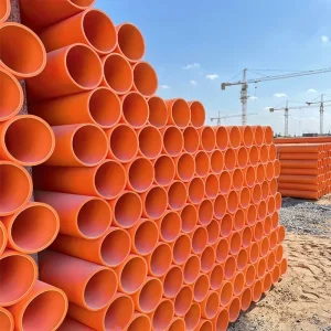 MPP Rigid Durable Flexible Electrical Conduit Flame Retardant Insulated Plastic Underground Direct Burial Cable Data Center Pipe