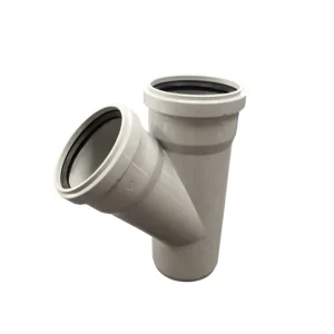 Manufacture DIN Standard PVC Drainage Pipes and Fittings Pvc Drainage Yee