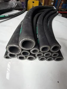 Manufacturer Direct Sales Flexible High Pressure Rubber Hydraulic Hoses for Auto Parts Wall Thickness 5.0 6.0mm Working