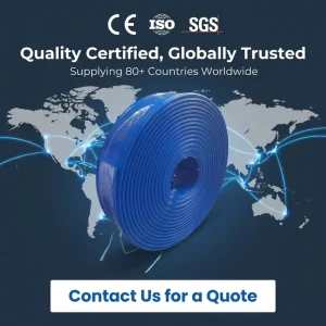 Manufacturer Durable Reinforced Flexible PVC Water Hose ISO 9001 Compliant High UV Protection