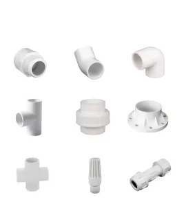 Manufacturer High Quality PVC Plastic Pipe Fittings Safety Certified for Plumbing