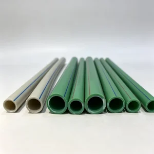Manufacturer PPR Pipe DN20 DN110mm Hot and Cold Water Plastic Plumbing Pipe Heat Fusion Connection Corrosion Resistant