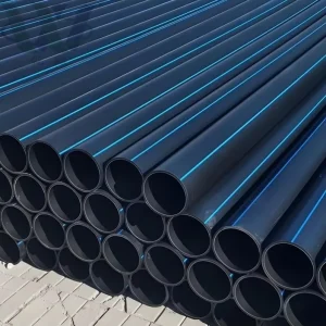 Manufacturing Factories in China Sdr17 100mm 63mm Diameter 300mm Black Pipe Hdpe Water Supply Pipe