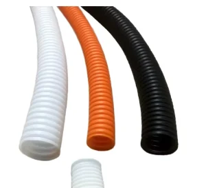 Medium Duty 32mm PVC Electrical Conduit Flexible White Black Corrugated Communication Plastic Electric Tube Pipe