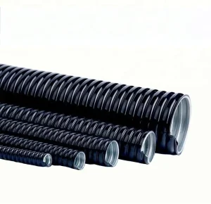 Metal Flex Pipe Corrugated Tubing 25mm 32mm 16mm 20mm 3 8 1 2 Inch Metallic PVC Coated Flexible Steel Conduit Manufacturer