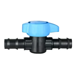Mini PP Plastic Valve With Good Handle for Drip Irrigation for Irrigation Pipes