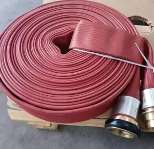 Model 001 Flexible Woven Water Hose for Agricultural Irrigation Fire Fighting Class A B Fires Easy Installation Polymer