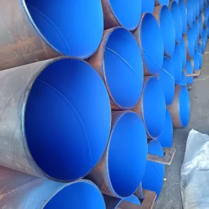 Model 4inch Plastic Coated Steel Pipe Anti Corrosion Steel Pipe Epoxy Powder Applied in Water Conservancy